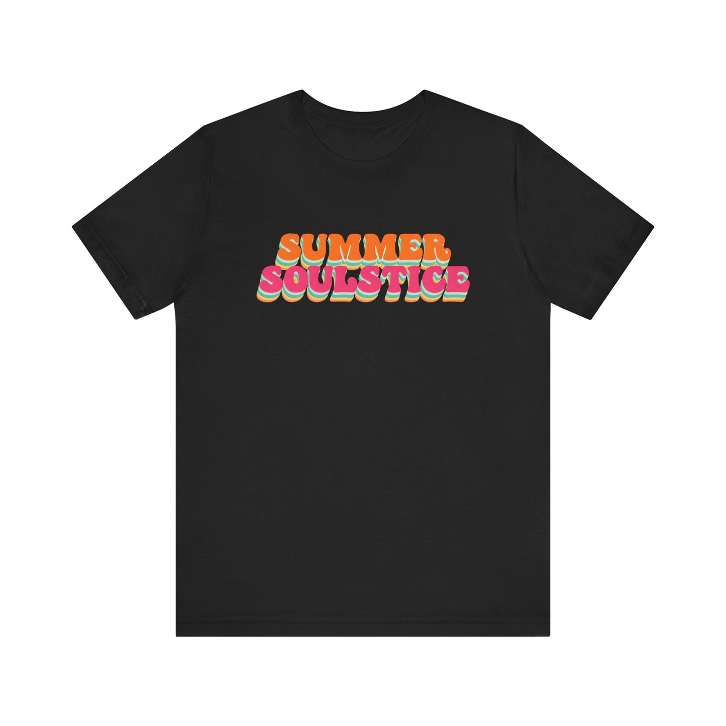 Summer Soulstice Shirt, Retro Groovy Tee, Funky 70s Vibes