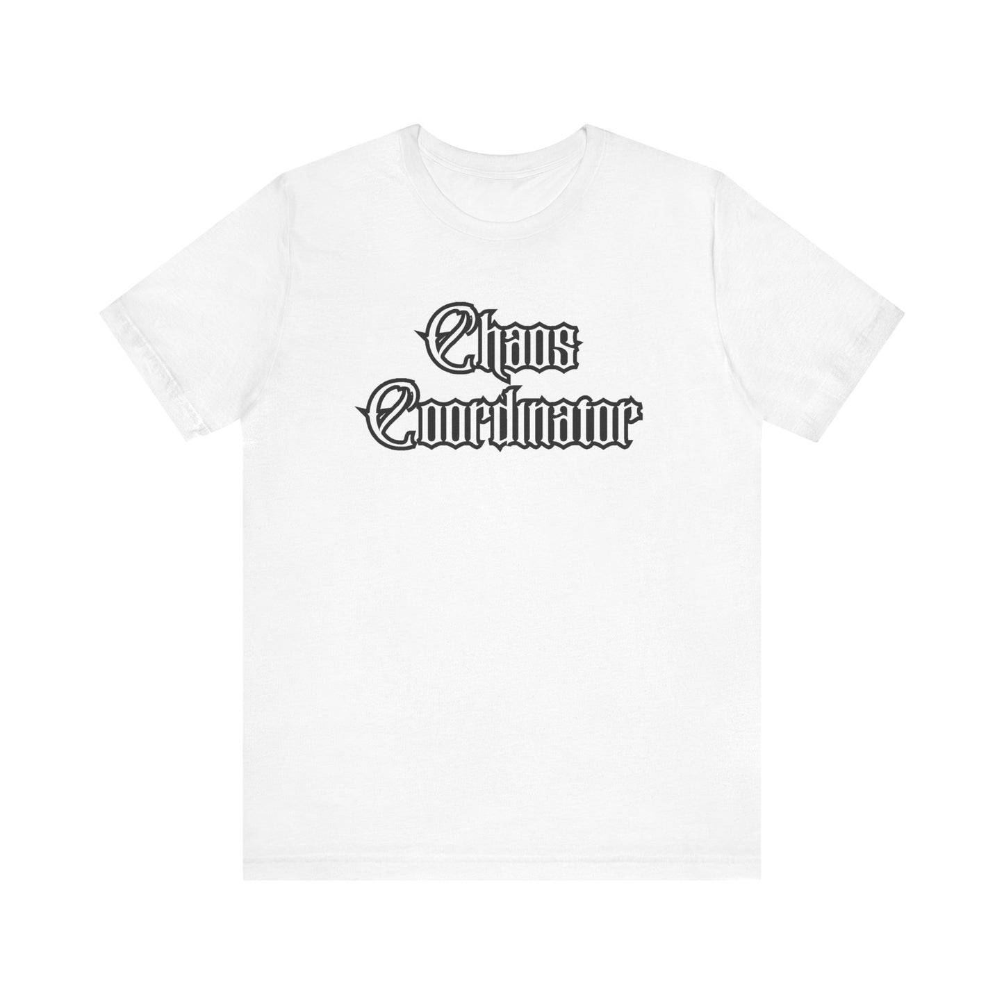 Chaos Coordinator T-Shirt, Gothic Aesthetic Graphic Tee, Goth Mom Gift