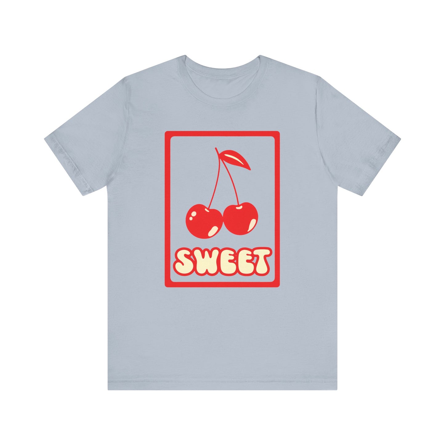 Cherry Shirt, Retro Summer T-Shirt, Vintage Fruit Tee, Cute 70s Aesthetic