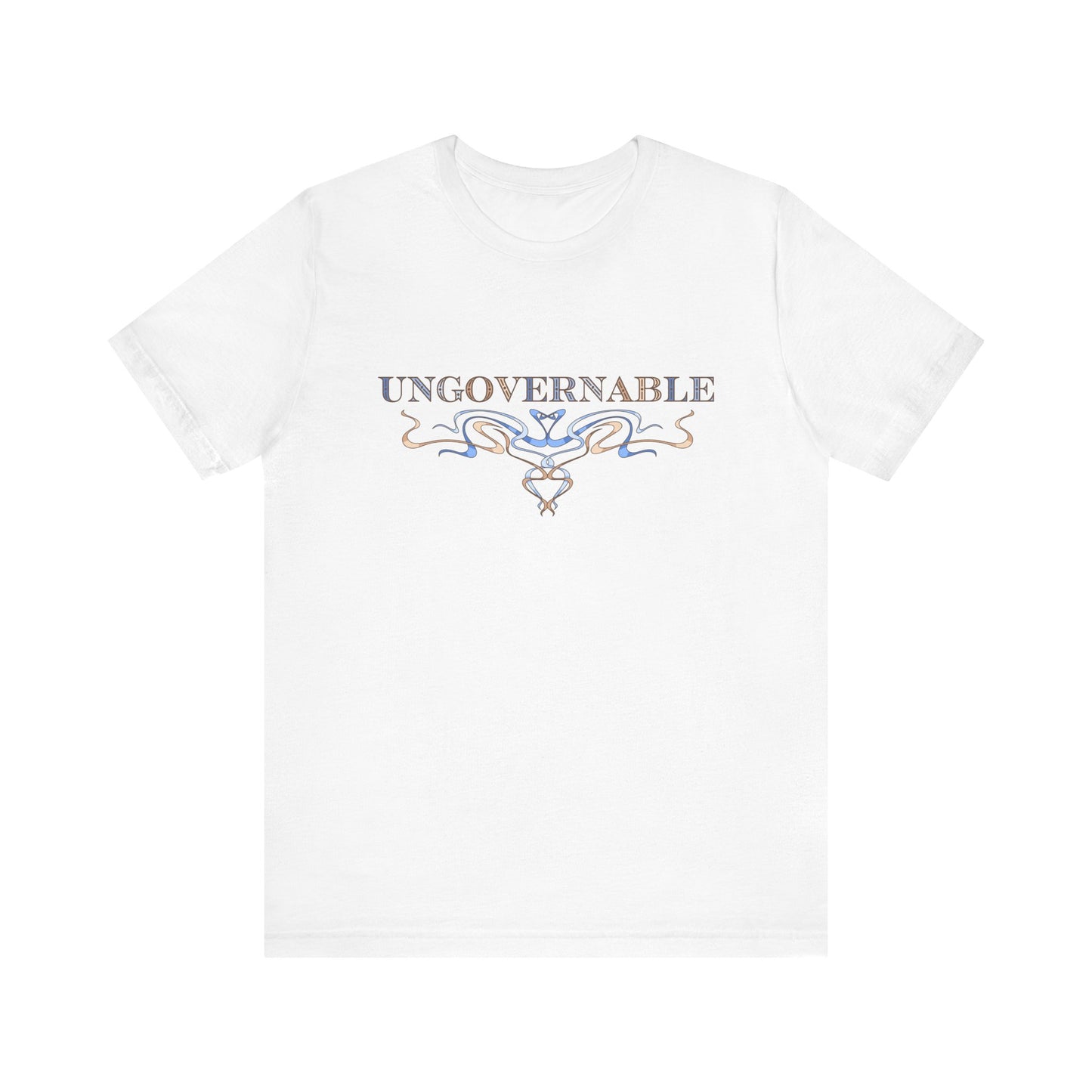 Ungovernable Shirt, Feminist Anti-Establishment Tee, Rebel Aesthetic