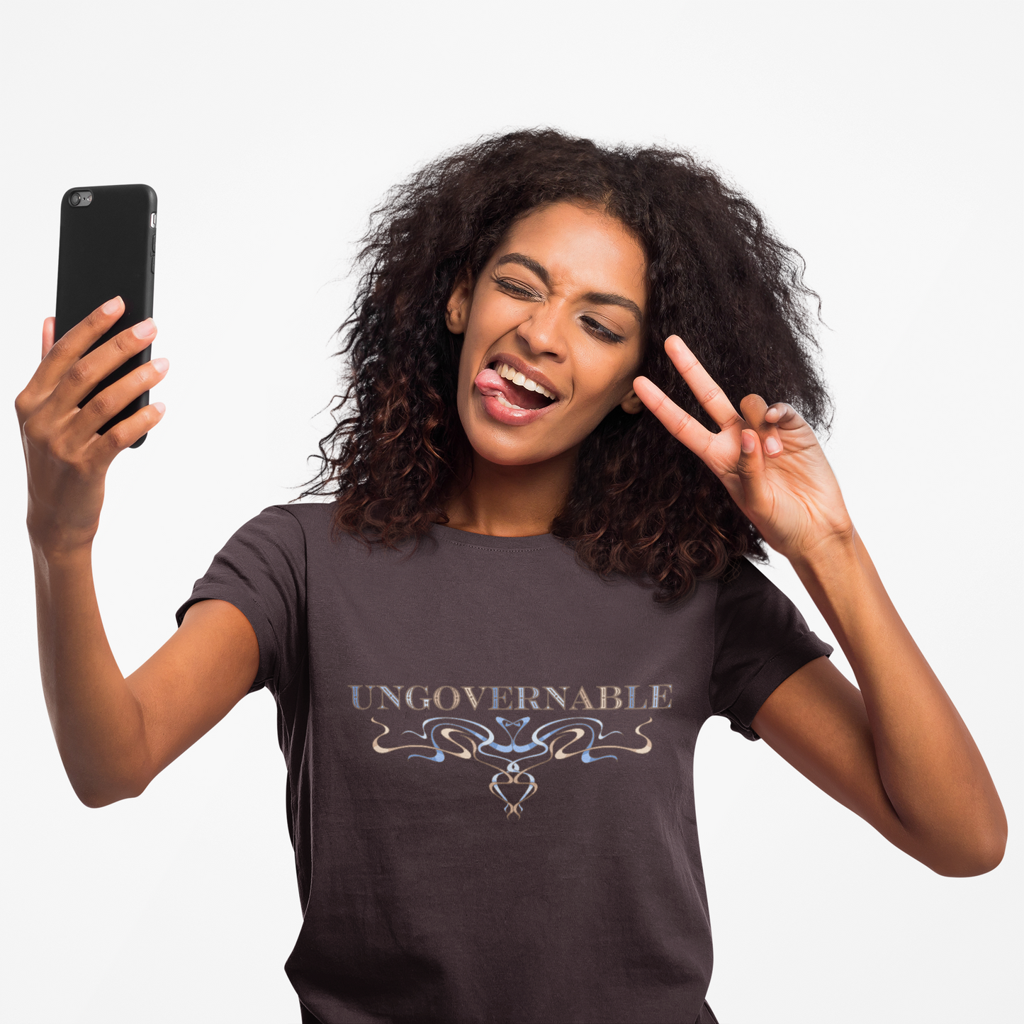 Ungovernable Shirt, Feminist Anti-Establishment Tee, Rebel Aesthetic