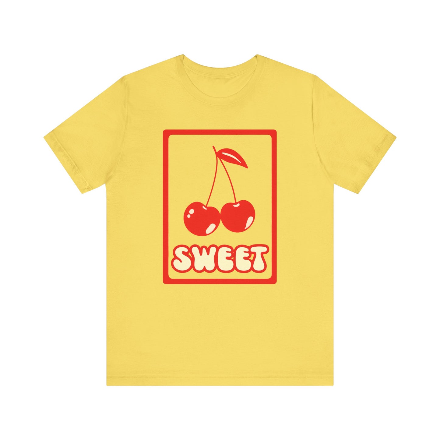 Cherry Shirt, Retro Summer T-Shirt, Vintage Fruit Tee, Cute 70s Aesthetic