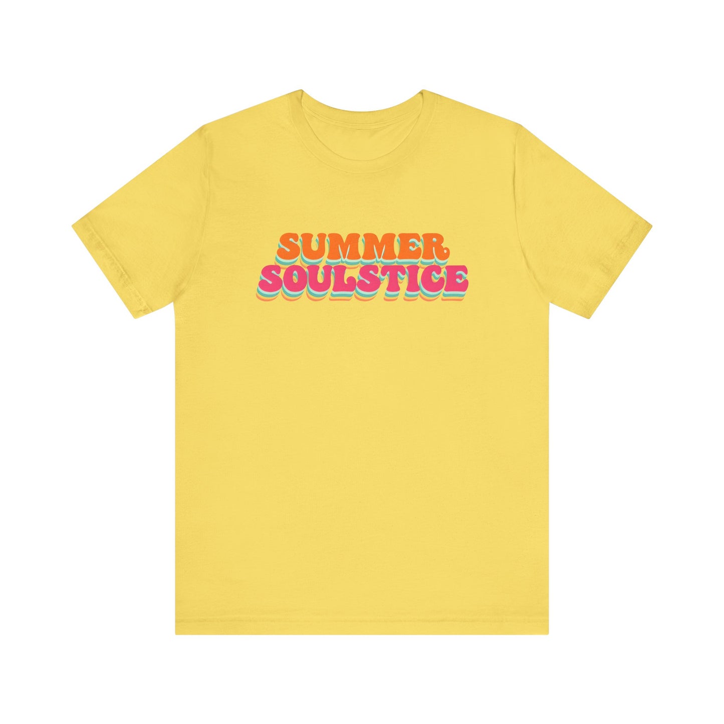 Summer Soulstice Shirt, Retro Groovy Tee, Funky 70s Vibes