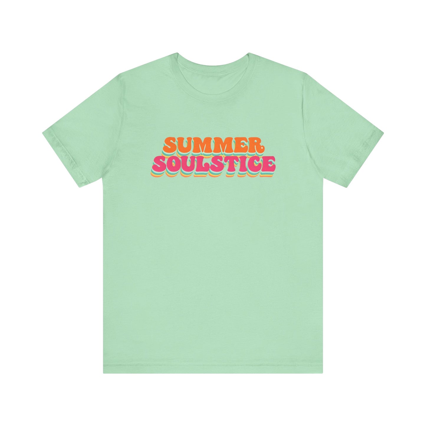 Summer Soulstice Shirt, Retro Groovy Tee, Funky 70s Vibes