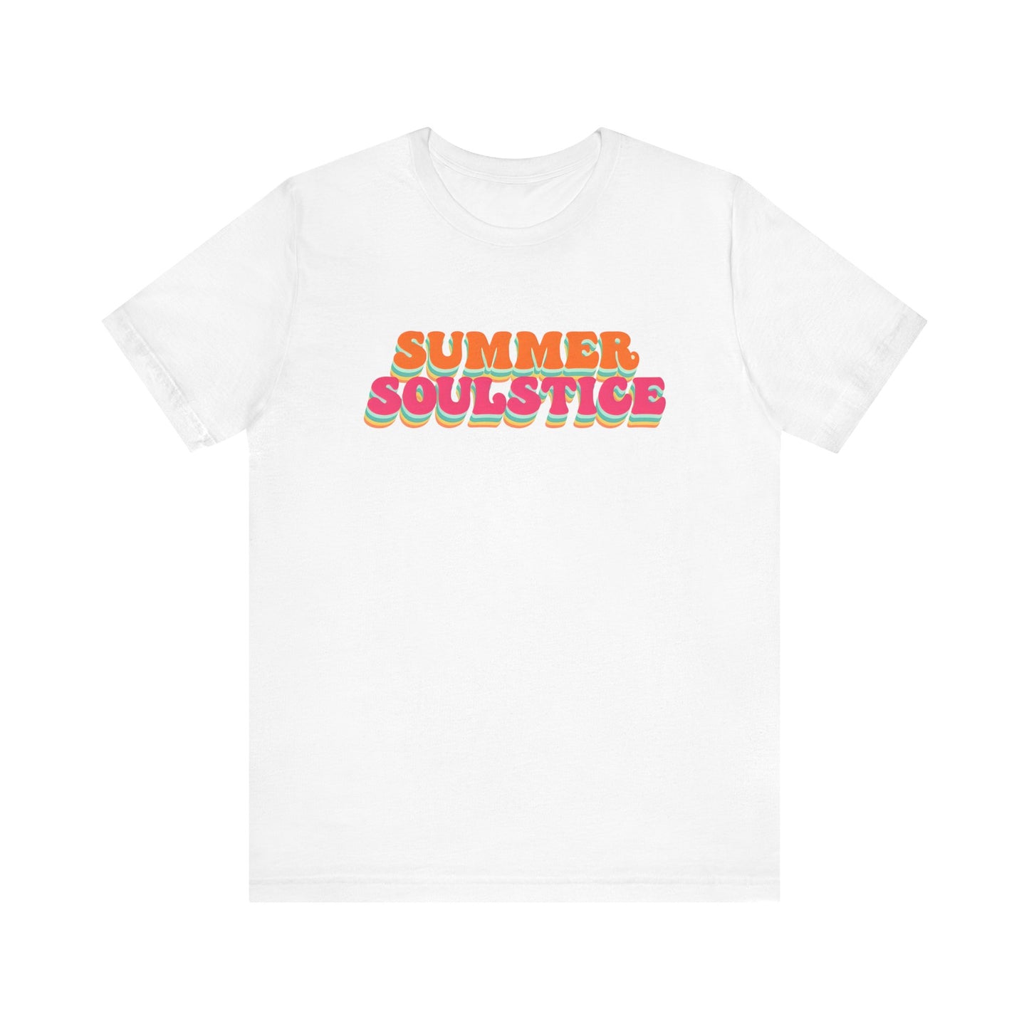 Summer Soulstice Shirt, Retro Groovy Tee, Funky 70s Vibes