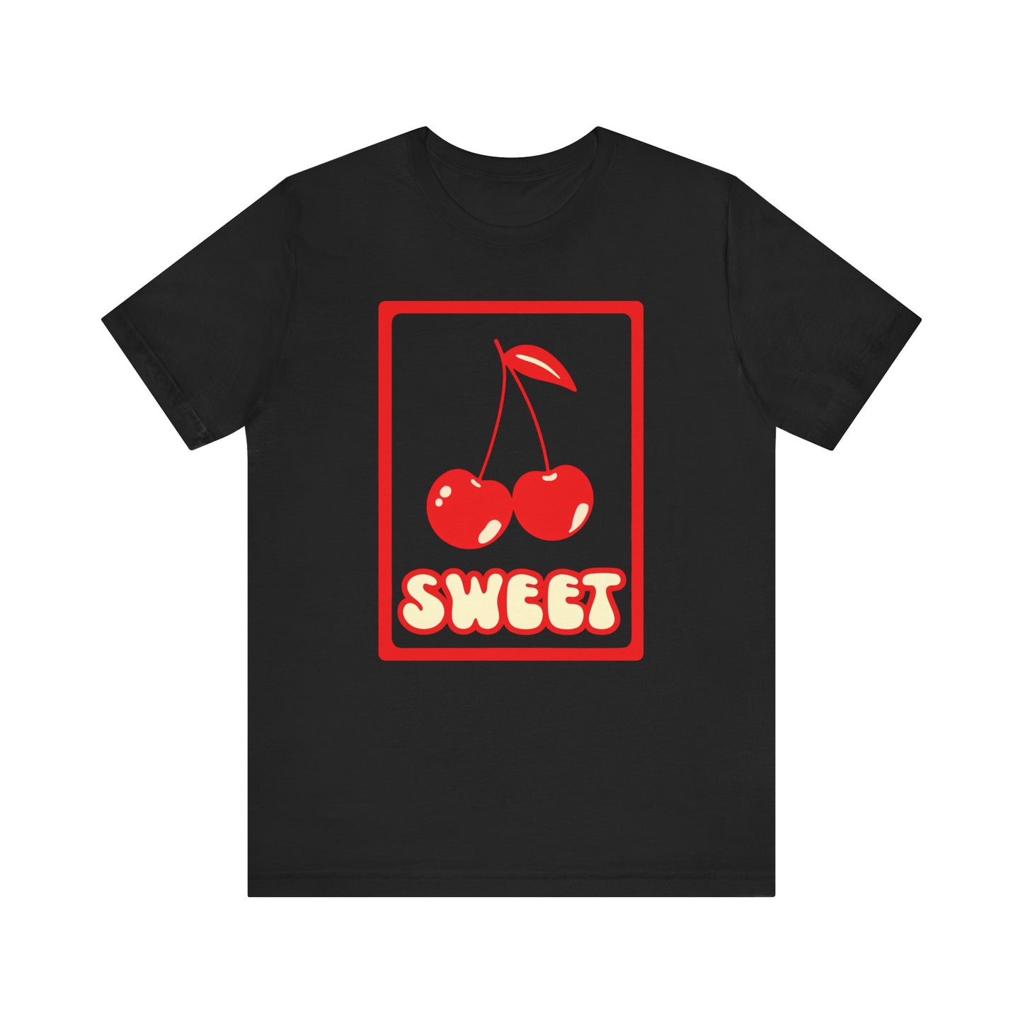 Cherry Shirt, Retro Summer T-Shirt, Vintage Fruit Tee, Cute 70s Aesthetic