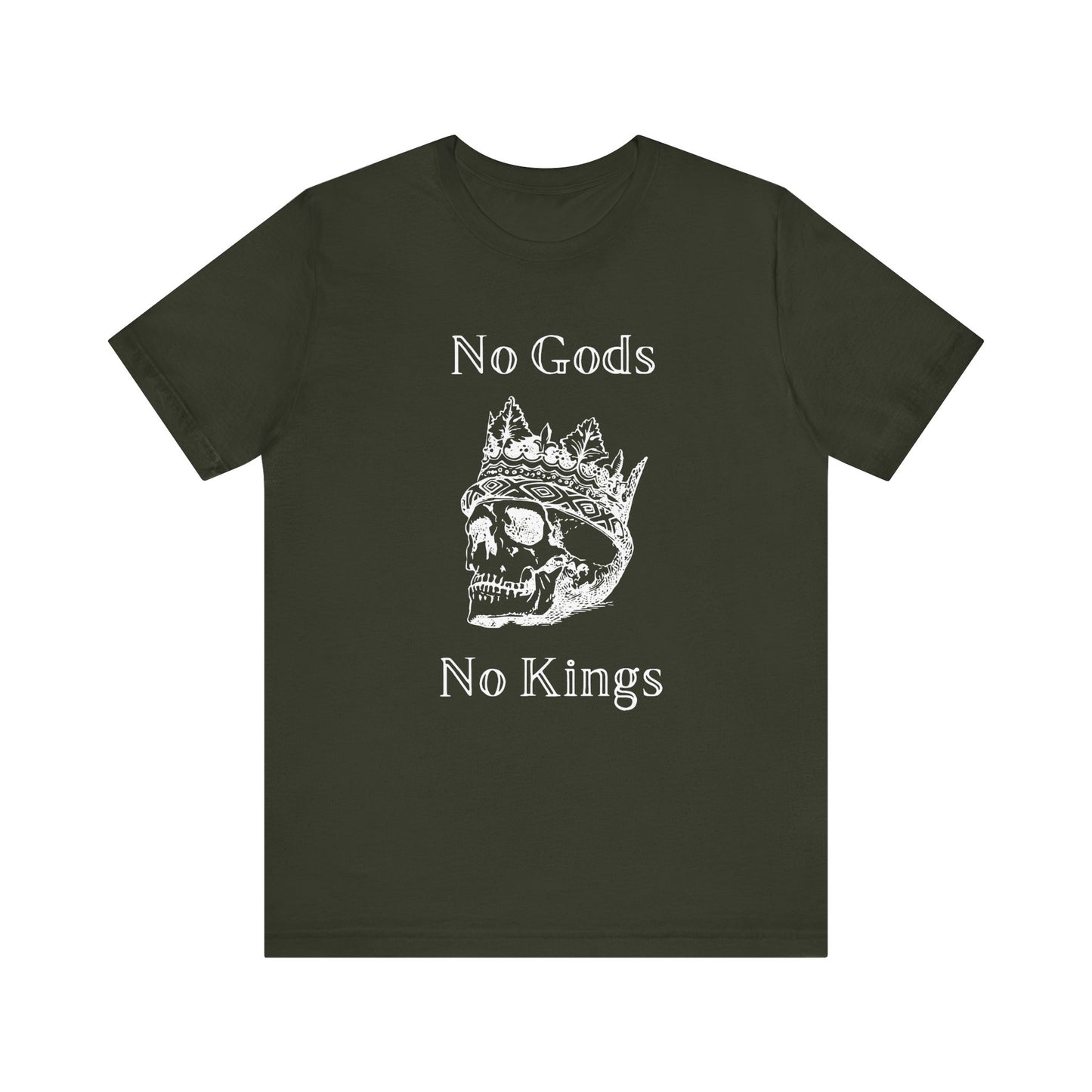No Gods, No Kings – Anarchist Skull T-Shirt