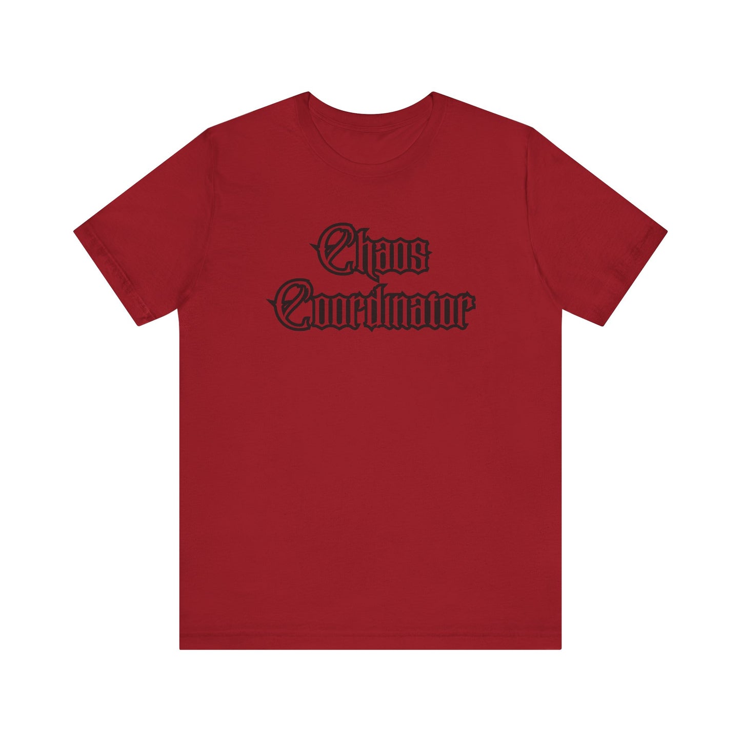 Chaos Coordinator T-Shirt, Gothic Aesthetic Graphic Tee, Goth Mom Gift