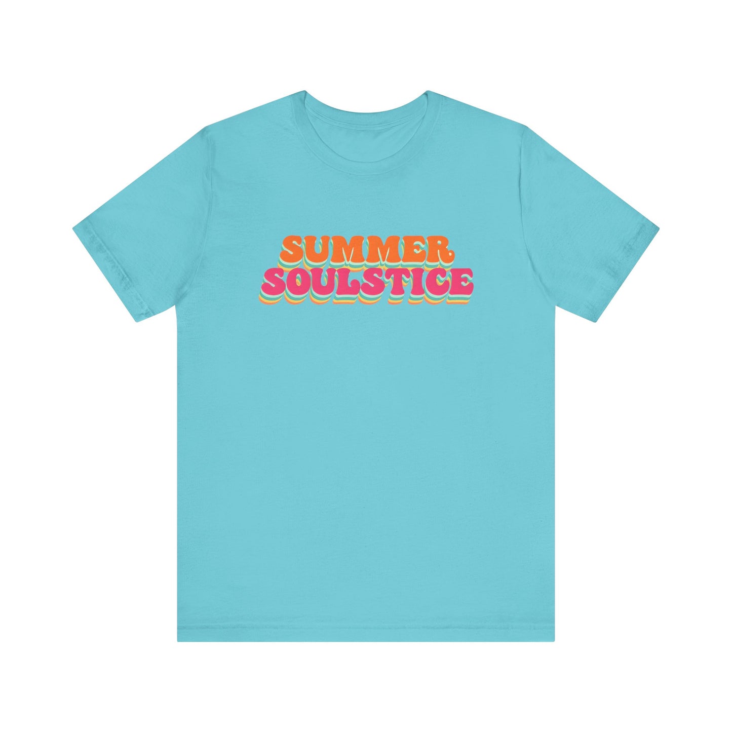 Summer Soulstice Shirt, Retro Groovy Tee, Funky 70s Vibes