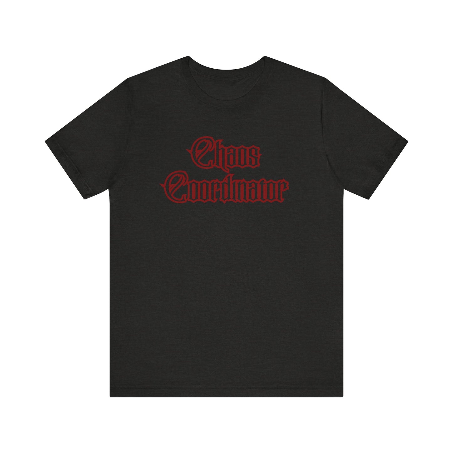 Chaos Coordinator T-Shirt, Gothic Aesthetic Graphic Tee, Goth Mom Gift