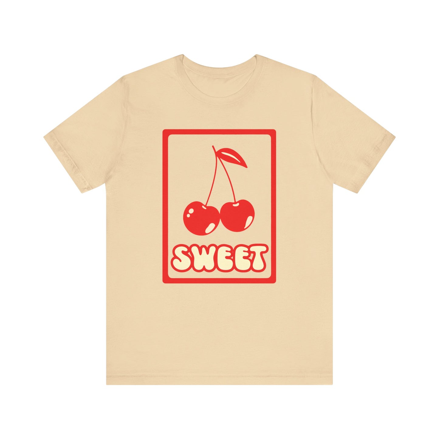Cherry Shirt, Retro Summer T-Shirt, Vintage Fruit Tee, Cute 70s Aesthetic