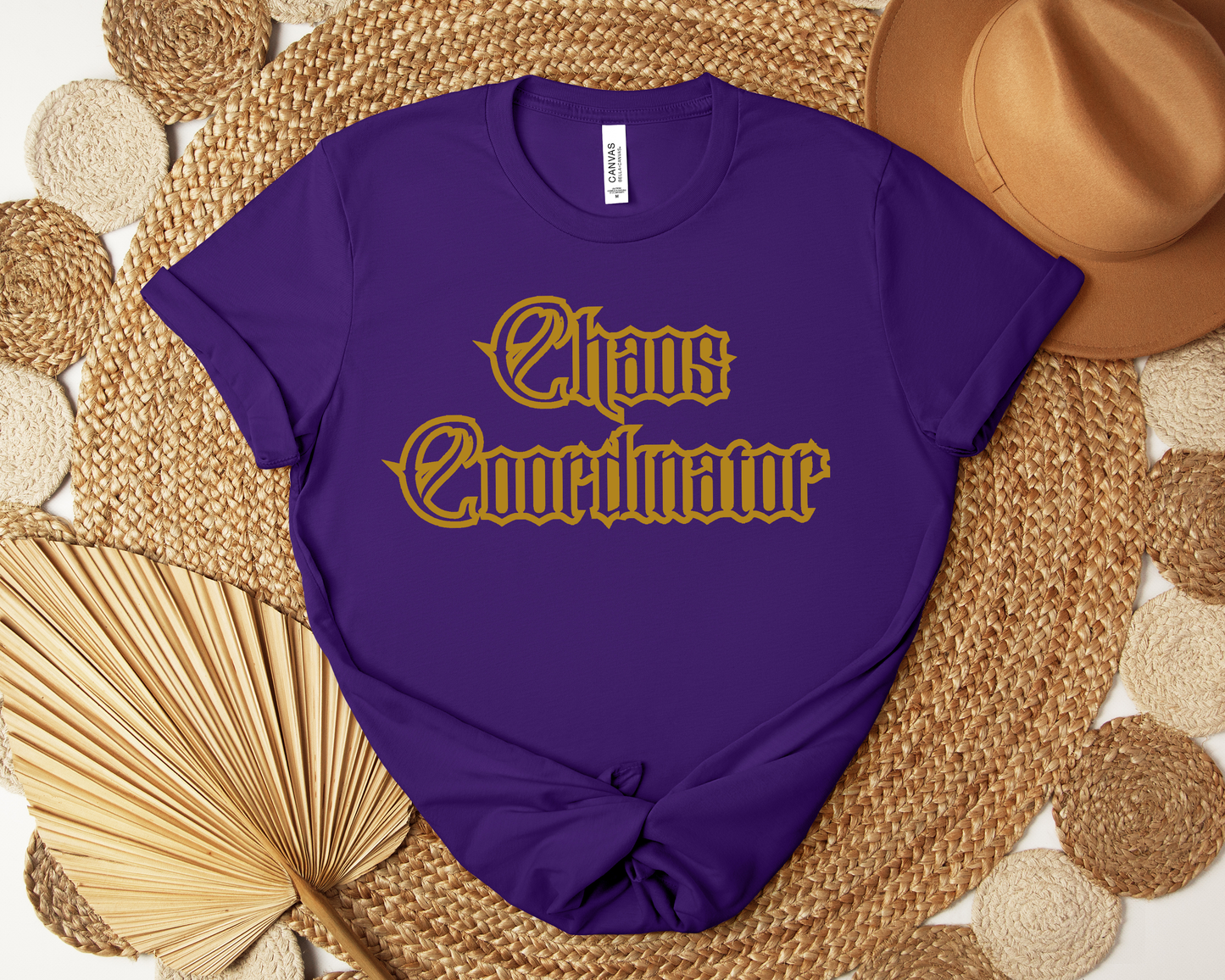 Chaos Coordinator T-Shirt, Gothic Aesthetic Graphic Tee, Goth Mom Gift